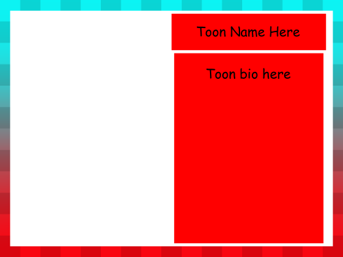 DANDY'S WORLD INFORMATION POSTER TEMPLATE