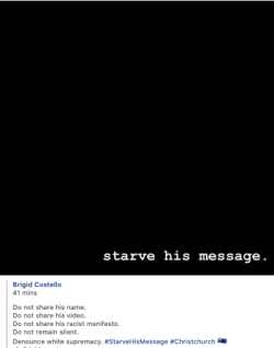 whitmerule: Starve his message. Do not share