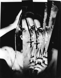 canadianbeerandpostmodernism:    Carolee Schneemann, from “Eye Body: 36 Transformative Actions”, 1963/2005 Gelatin silver print, 24 x 20 inches Photography: Erro   