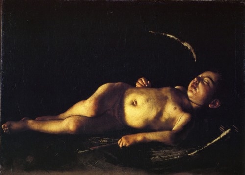 Caravaggio, Sleeping Cupid, 1608.