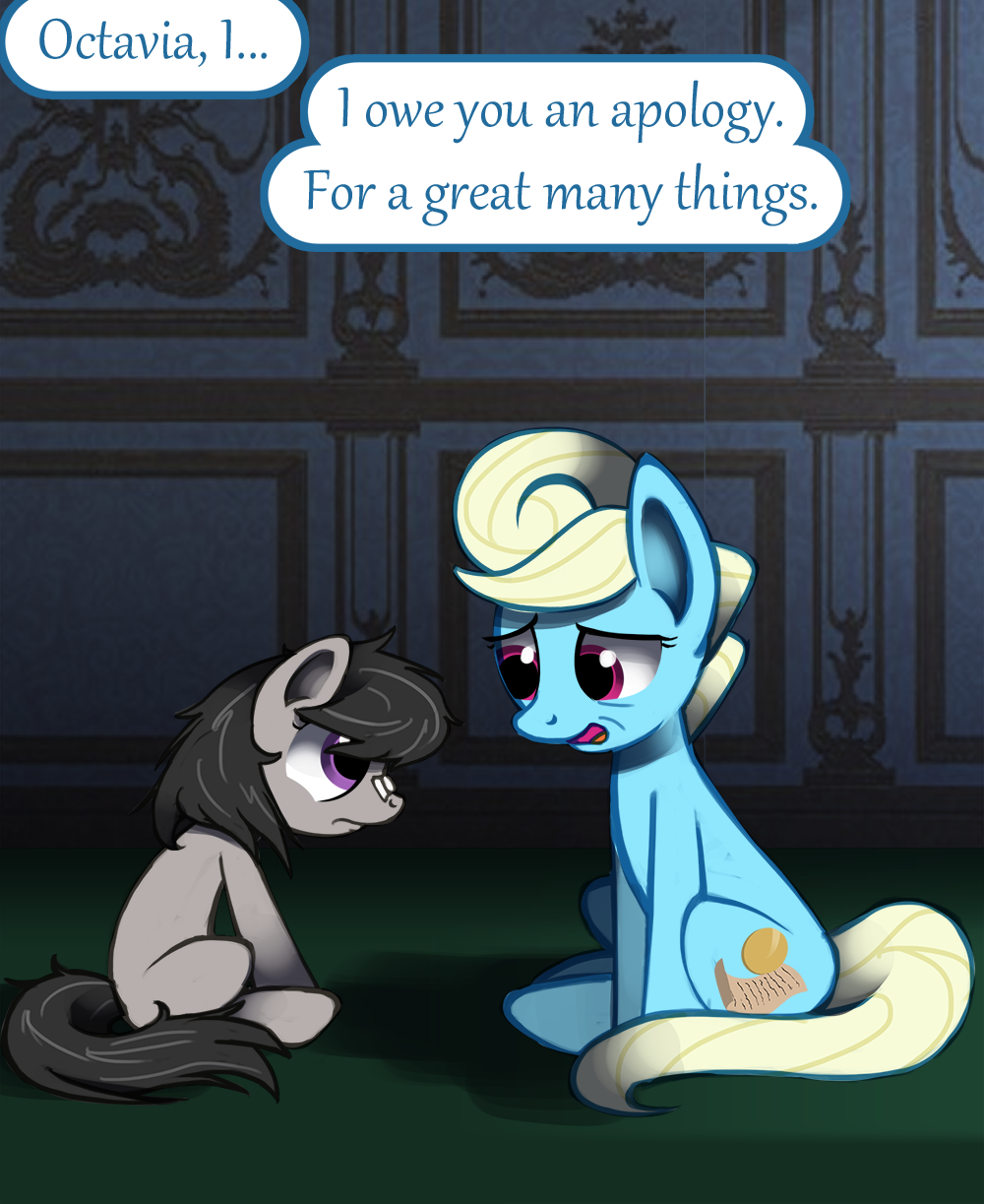 ask-canterlot-musicians:It’s time we had a talk. ;w; &lt;3