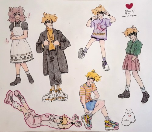 The Most Colorful And Properly Filled Page In My Sketchbook