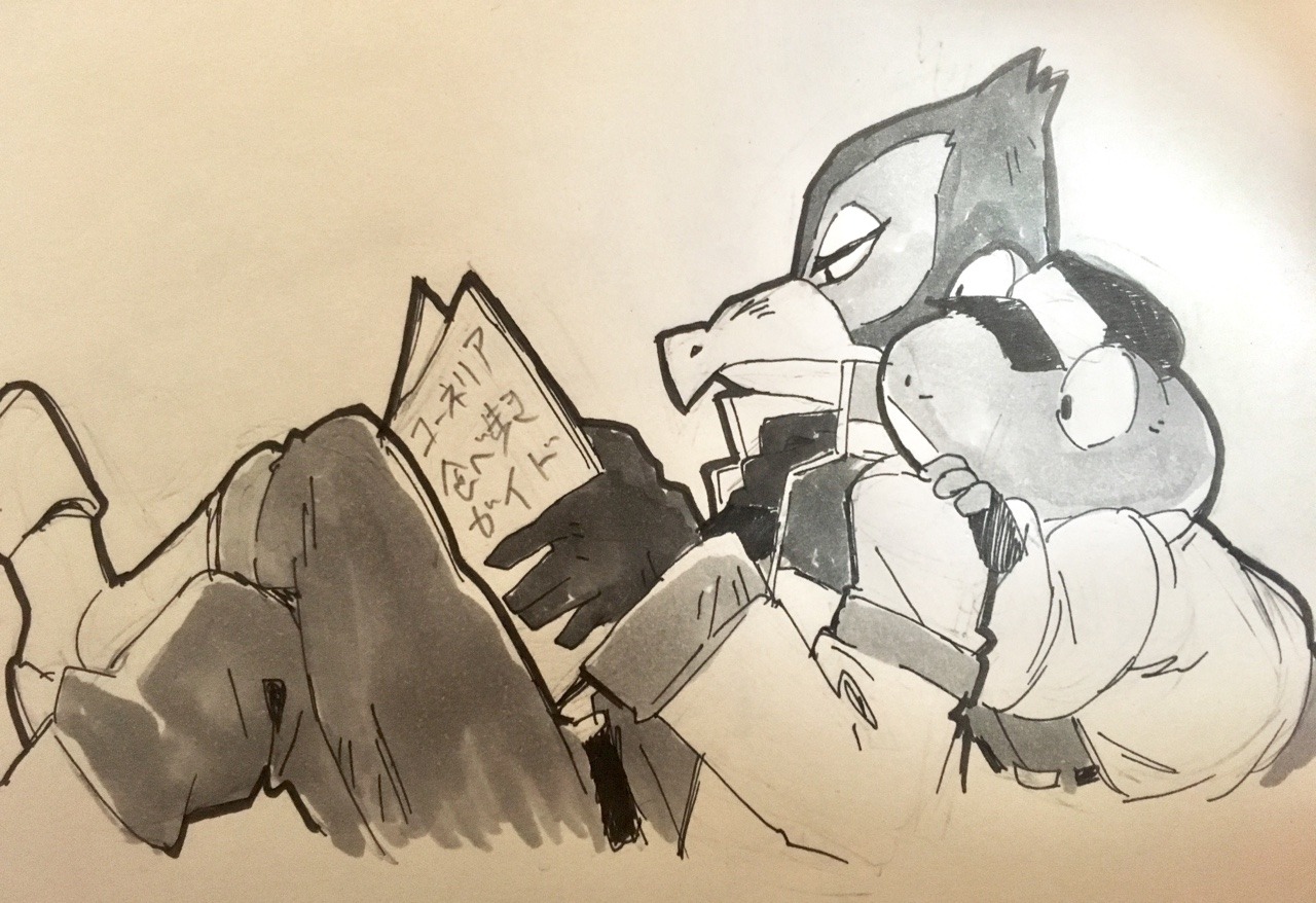 nemurism: Starfox doodles #1