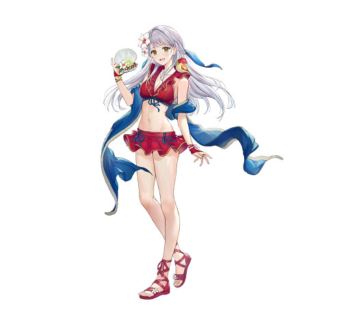 Full art for Summer Micaiah - Wavecrest Maiden!Artist: ichikawa Halu