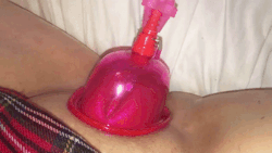 stoned-n-wet:  i looove this new toy ✨ everyone who reblogs my 5k giveaway gets to see my pumped up pussy first 💖more of my nudes here 💦