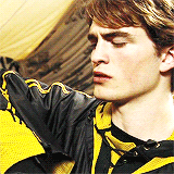 peetamellarkes-deactivated20141:  harry potter meme • nine characters → Cedric Diggory (6/9)  “Go on, take it! You saved me, take it!”  