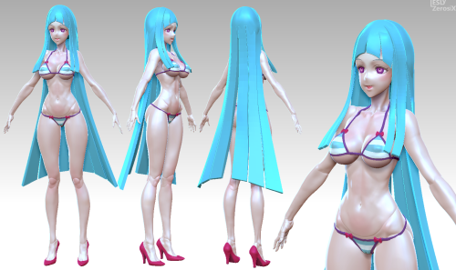 leslyzerosix:  [WIP]ME!ME!ME! - Meme My new modeling works  ‘ Meme’ :D Thank you! STREAM   ;9