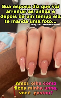 brasil-cuckold:Já imaginou a mãozinha delicada porn pictures