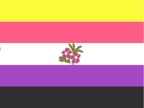 nbsapphics:my take on a nonbinary sapphic flag! yeah I know, they suck.  