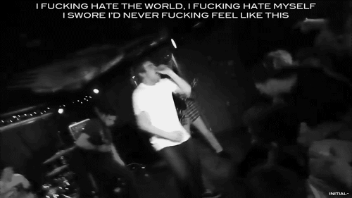initial-:  Counterparts - The Disconnect ∆ B&amp;W Band/Tattoo/Sad blog ∆