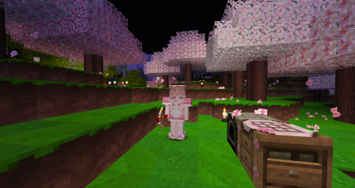 this texture pack combined with these mods ;3; so cute