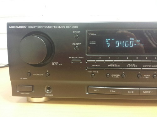 Monacor DSR-2000 Dolby Surround Receiver, 1990s(?)