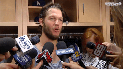 gfbaseball:  Clayton Kershaw on his great outing 