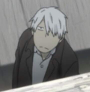 buttercream-frosted-zeeduivel:There are many reasons to love Mushi-shi and like half of them are Ginko’s face