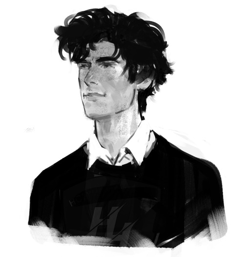blvnk-art: I jumped some years to the future and drew 17yo James Sirius Potter im more of an albus g