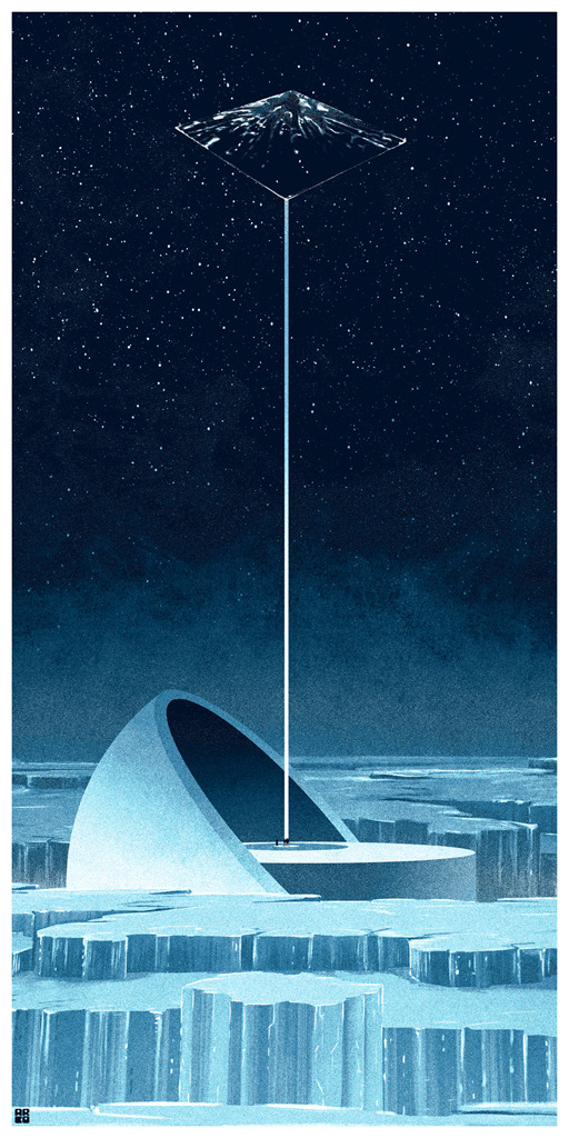 xombiedirge:Distant Lands by Matt Ferguson / Tumblr / Website / Twitter12″ X 24″