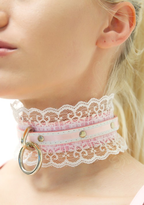 coquettefashion: Victorian Wedding Bondage Collar