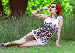   Katherine Suicide/Rebecca Crow For Hard Times Clothing ♡ 