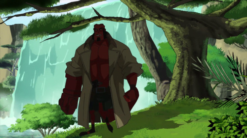 superheroes-or-whatever: Hellboy in the Hellboy Animated movies