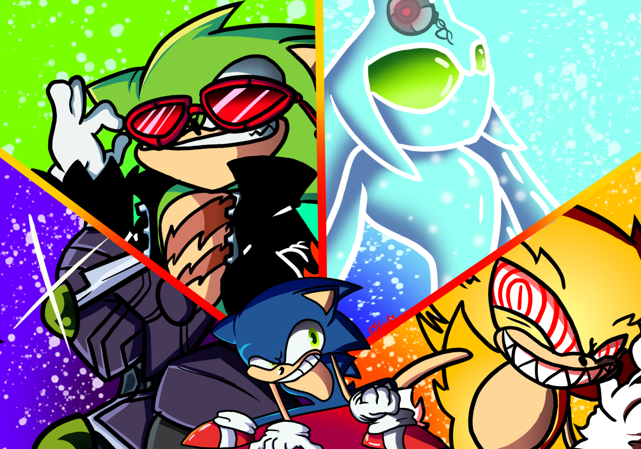 Hyper sonic by Superduck5 on Newgrounds