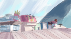 triinketfox:  Day 5: The Beach City boardwalk! 