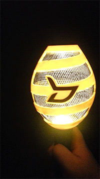 usendayo:  Block B Official Light-stick: The Honey Wand. 