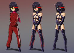 Bondageferb:  I Forgot The Name Of The Anime This Girl Is From.  Kill La Kill