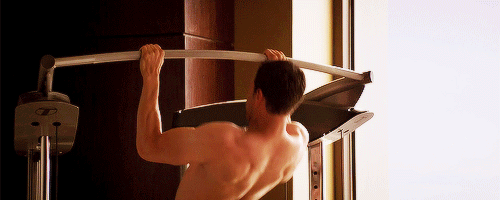 hotmengifs:  Jamie Dornan getting us all hot and bothered in the trailer for Fifty Shades Darker. 
