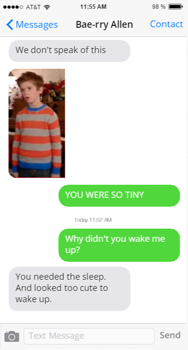 liamdunbars:  thallen week; day four: social media auwhen barry and eddie first started dating, they didn’t tell anyone. they tried to keep it secret for a while before the started forgetting and suddenly, everyone knew. after a while, they weren’t