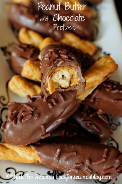 viral-creek:  Pretzels with Chocolate and