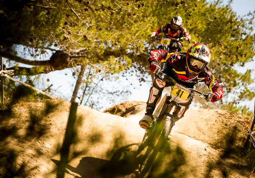 ferdinandonsky:  Mick Hannah at Sea Otter Classic 2013, Photo Credit: Matt DeLorme, Vital MTB