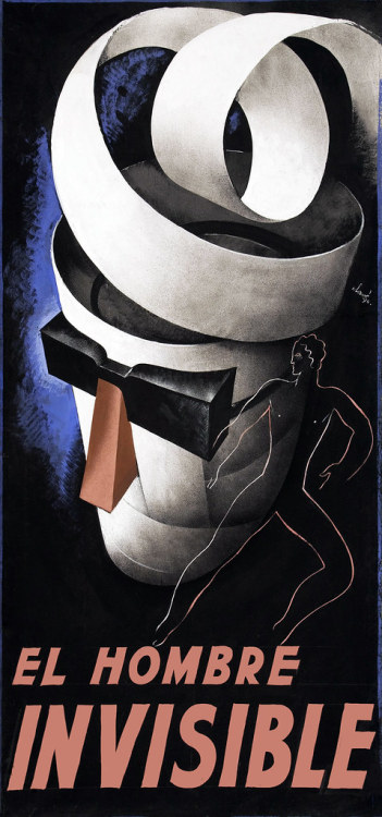 CLAVÉ, Antoni. El hombre invisible, 1934. by Halloween HJB flic.kr/p/2krMZzL