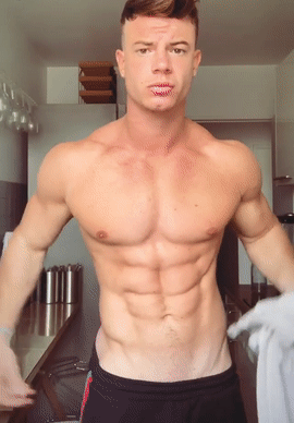 male-tf-control:  “For me, it’s the pump that lingers after the gym. I flex in