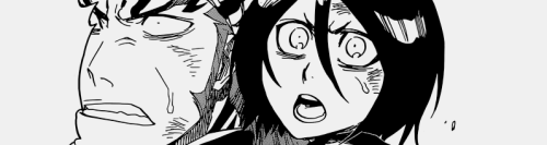 trash-with-pride:Rukia Kuchiki and Renji AbaraiBleach 673