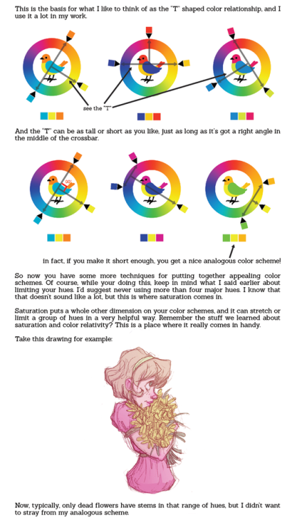 sarahculture: Color Tutorial Part 4: Color Picking and Palettes Part 1 : Value - link Part 2 : Hue 