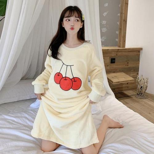 Cute Fruit Plush Pajama Dress starts at $29.90 ✨☀️✨Tag your friend if you think he/she fits it well 