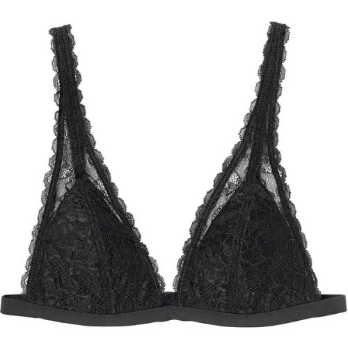 Monki Luciana bra ❤ liked on Polyvore (see more black bras)