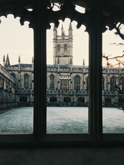 oxford in the snow, january 2019 