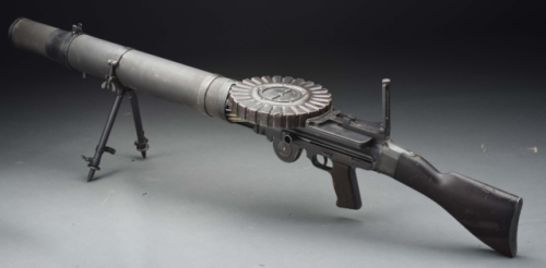 Savage Lewis Model 1914 machine gun in .303 British, World War I.from Morphy’s Auctions