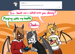 ask-maplehoney:  “KILL IT AHHHHHHHHHHHHSKREEEEEEEEEEEEEE” - Honey Screw“Be nice to mister berry” - Cold Maple