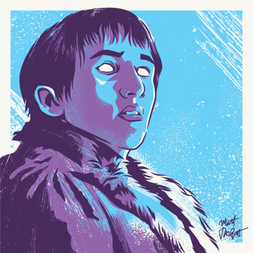 Game of Thrones portraits by Matt TalbotI drew these portraits over the last week to celebrate Game 