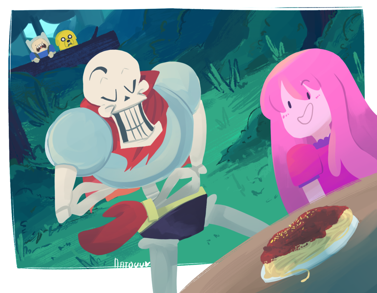 natouuloves:  i did a series of illustrations of crossovers from a couple of my favorite