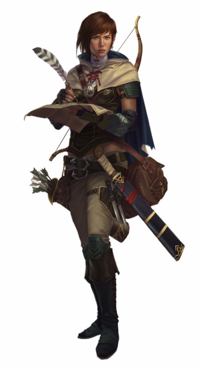 quarkmaster:    Ramona Avandth expedition leader, explorer, character done for Paizo publishing  this is part of the lost Outpost cover. kthxbai~   lie setiawan   