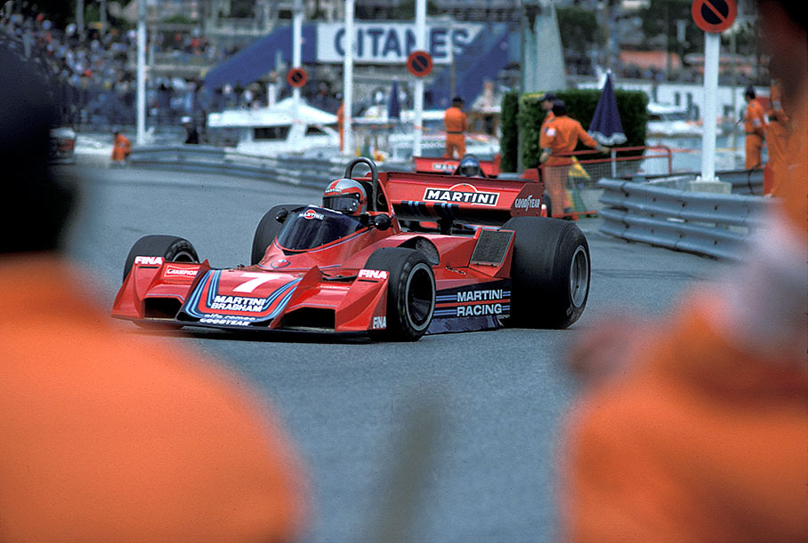 classic f1 photos on Tumblr: John Watson, Brabham-Alfa Romeo BT45B, 1977  Monaco GP, Monte Carlo