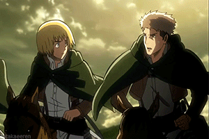tatakaeeren: Armin &amp; Jean’s Relationship | requested by anon