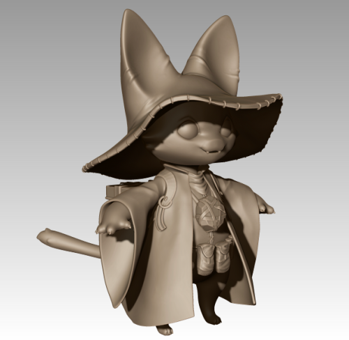 Little bit left to do on the high poly