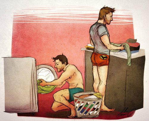 vieroksuja: A domestic destiel sketch series commissioned by museaway