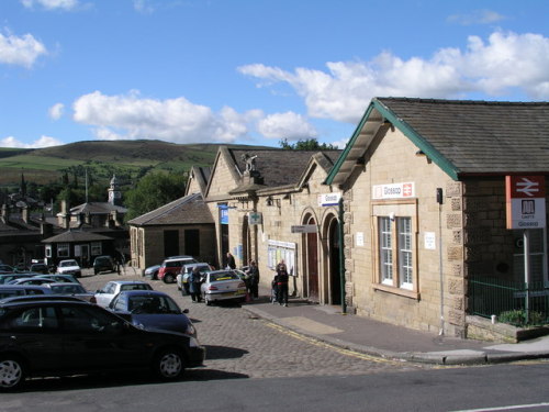 Glossop rail station