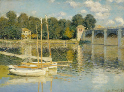 claudemonet-art:  Claude Monet - The Bridge at Argenteuil (1874) 