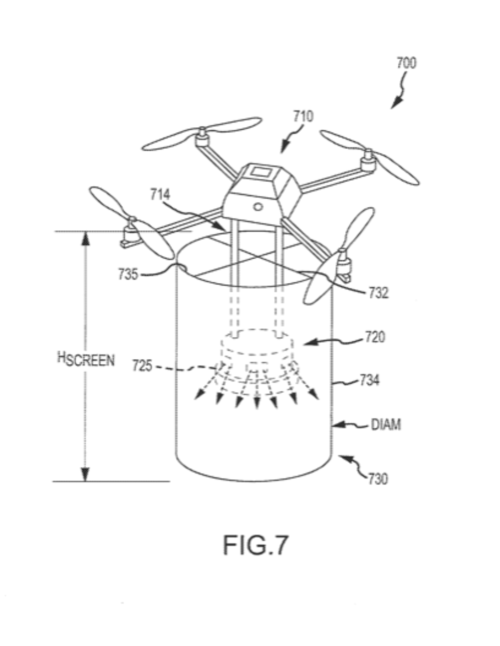 robottheater: Disney’s Patent Drawings for Drone Actors and floating projection pixels.  